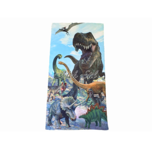 Детска плажна кърпа - Динозаври